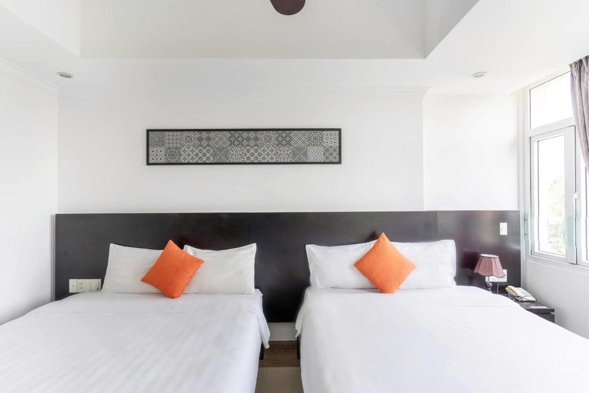 Queen Palace Sea View Hotel Da Nang Exterior foto
