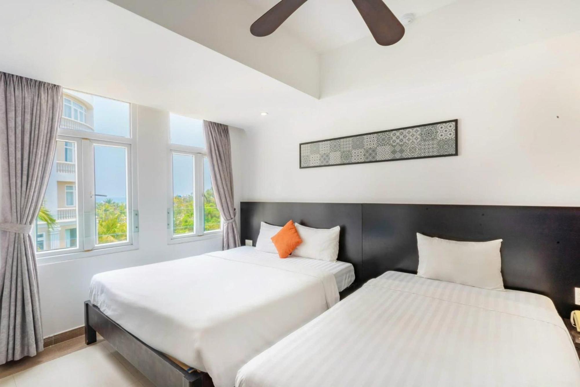 Queen Palace Sea View Hotel Da Nang Exterior foto